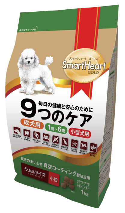 SMARTHEART GOLD DÀNH CHO CHÓ TRƯỞNG THÀNH GIỐNG NHỎ VỊ CỪU VÀ GẠO - Tiệm Spa Bốn Chân